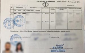 Christian Marriage Registration Service in Nashik